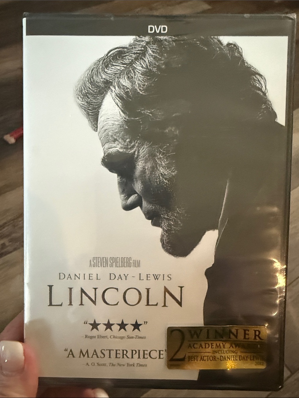 Brand new, never opened. Lincoln DVD